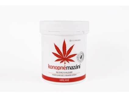 Konopné mazání hřejivé 250ml
