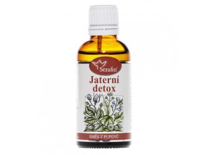 Serafin Jaterní detox směs z pupenů 50ml