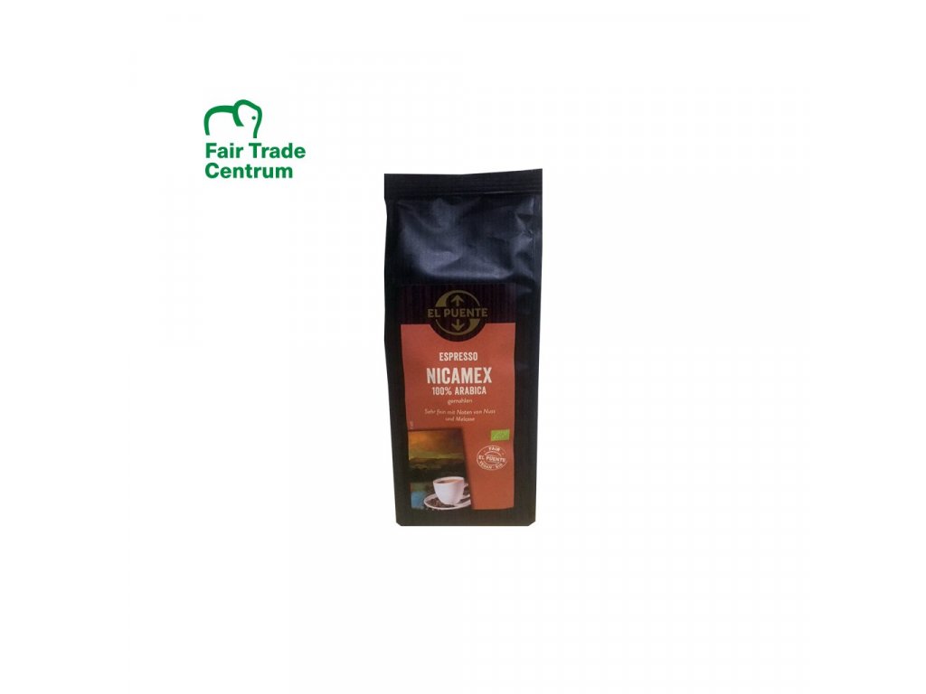 832 bio mleta kava nicamex espresso 250 g