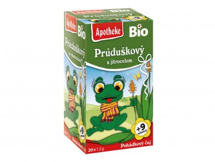 Apotheke BIO Dětský čaj průduškový s jitrocelem 20x1,5