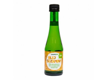 7126 country life olej sezamovy bio 200 ml