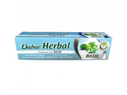 Dabur Kraeuterzahncreme mit Basilikumextrakt Tulsi 100ml 20065