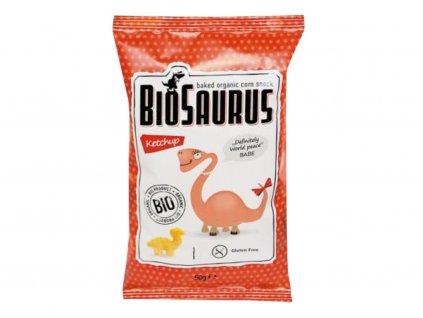 Mclloyds Biosaurus BIO křupky s kečupem 50 g