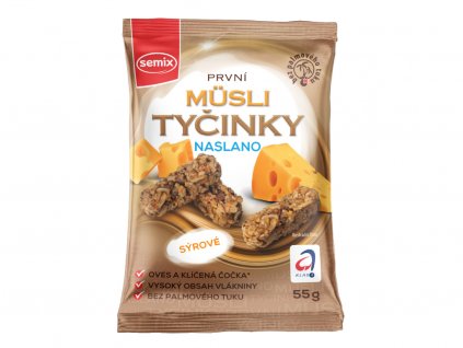 Semix müsli tyčinky naslano sýrové 55g