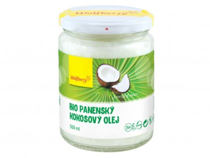 Wolfberry panenský kokosový olej BIO 500 ml