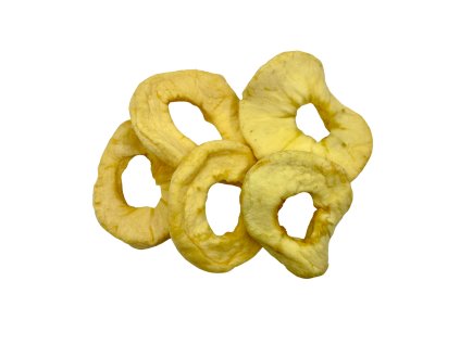 Jablka kroužky dužnaté bez slupky (váha 1000g)