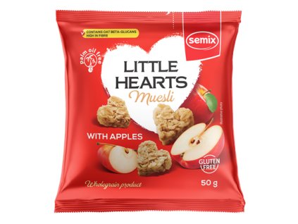 9296 semix musli srdicka s jablky 50 g