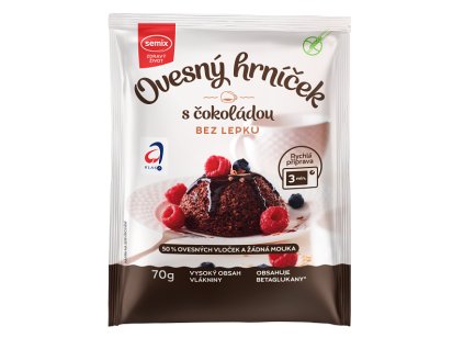 9302 semix ovesny hrnicek s cokoladou bez lepku 70 g