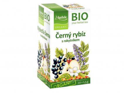 Apotheke BIO černý rybíz s rakytníkem 20x1.5g