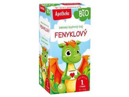 Apotheke DĚTSKÝ ČAJ BIO Fenyklový 20x1,5g