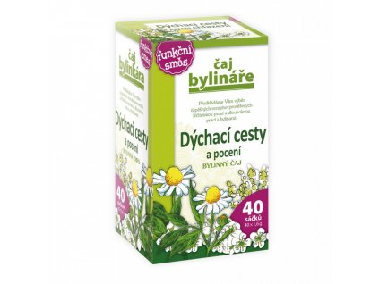 Bylinář Dýchací cesty a pocení čaj 40x1,6g