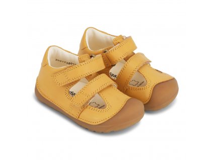 Dětské kožené sandálky Bundgaard Petit Summer BG202173-803 Mustard
