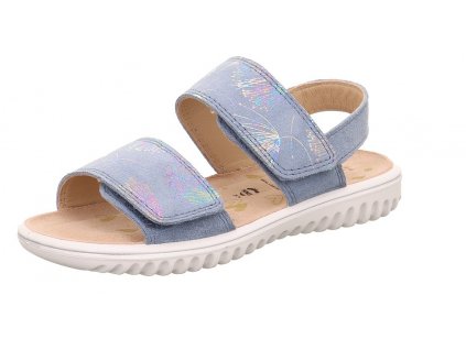 Detské sandále Superfit SPARKLE 1-009006-8000 modrá