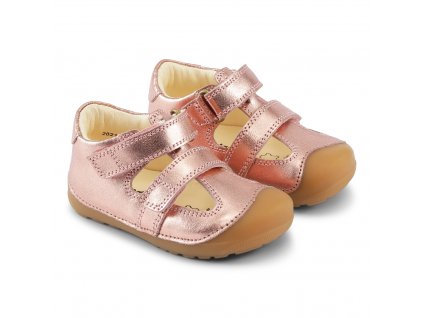 Detské kožené sandálky Bundgaard Petit Summer BG202173-305 Rose Gold