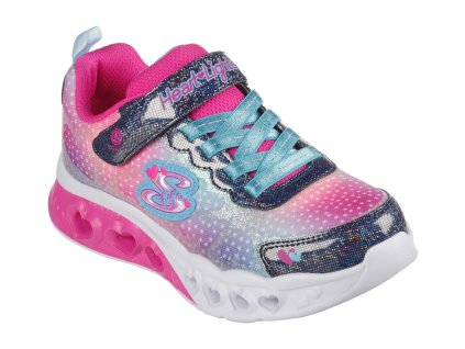 Detské tenisky Skechers Flutter Heart Lights SIMPLY LOVE 302315N/NVMT Svietiace