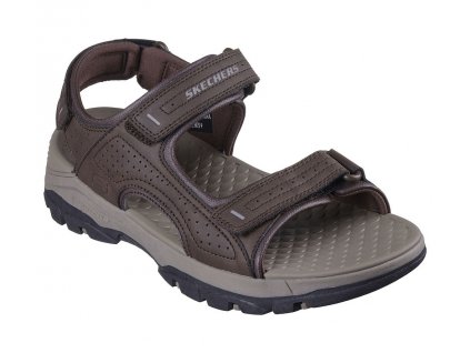 Skechers Panské Sandále TRESMEN GARO Chocolate 204105/CHOC