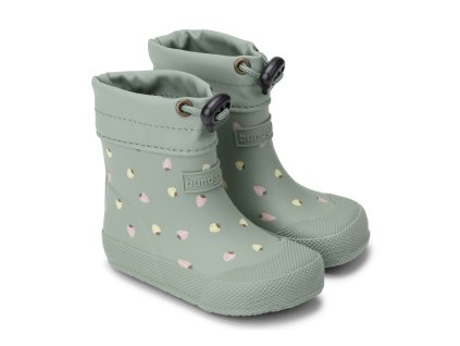 Detské barefoot gumáky Bundgaard Cover BG401050-9402 Strawberries