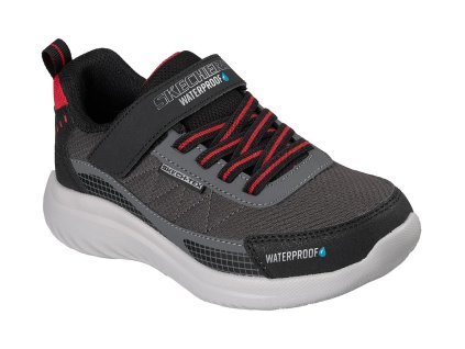 Skechers nepremokavé tenisky BOUNDER 2.0 406341L / BKCC (Farba Tmavosivá, Veľkosť 27)