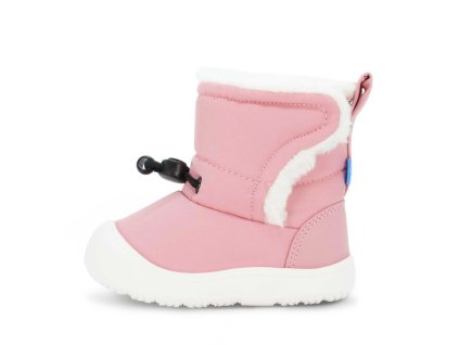 Detské vodeodolné teplé snehule Jan&Jul Stay-Put Trail Booties - Dusty Pink