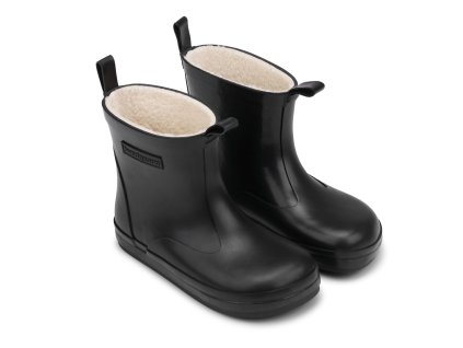 Bundgaard zateplené detské zimné gumáky Rain Black (Farba Čierna, Veľkosť 35)