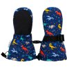 Nepremokavé zimné rukavice do snehu Jan&Jul - Space Dinos