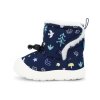 Detské vodeodolné teplé snehule Jan&Jul Stay-Put Trail Booties - Navy Forest