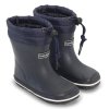 Bundgaard detské zimné gumáky/snehule s ovčou vlnou Cirro Low Warm BG401044-501 Navy