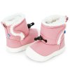 Detské vodeodolné teplé snehule Jan&Jul Stay-Put Trail Booties - Dusty Pink