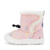 Detské vodoodolné teplé snehule Jan&Jul Stay-Put Trail Booties - BST-PKF Pink Forest