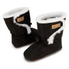 Jan & Jul Stay-Put Winter Booties / zateplené capáčky / BSW-BLK Black (Veľkosť S)