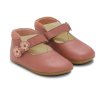 Bundgaard AYA detské balerínky z mäkkej kože / BG601057-3169 Blush (Veľkosť 25)