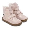 Detské zimné barefoot topánky Bundgaard BASIL Rose Glitter s TEX membránou a ovčou vlnou (Farba Ružová, Veľkosť 35)