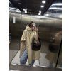 Oversized trench ala "pončo" s kapucí - www.byly.cz