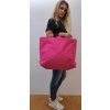 RŮŽOVÁ (MAGENTA) TAŠKA S VNĚJŠÍ KAPSOU