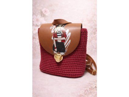 Háčkovaný batoh - Art-Clap