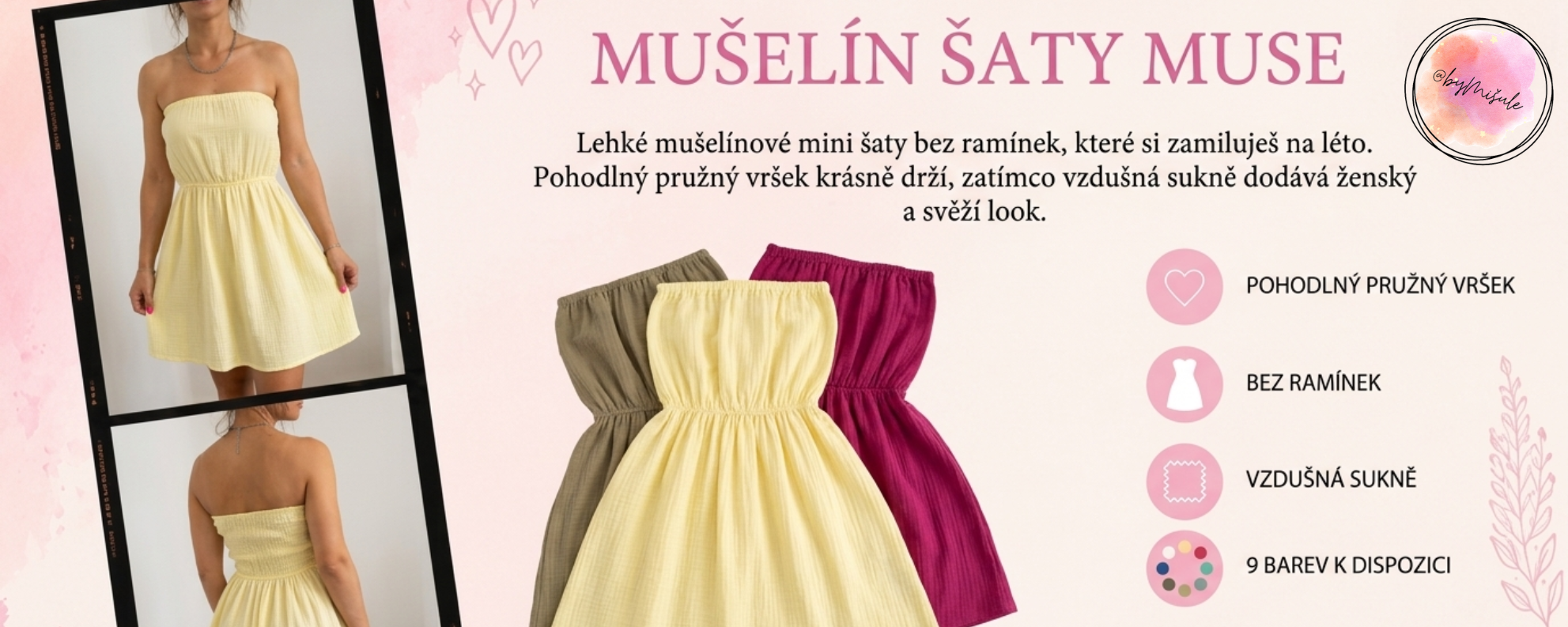 šaty Muse