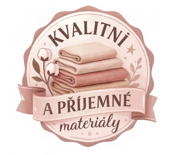 Kvalitní a příjemné materiály