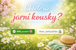 🌷 Chcete už jarní kousky na e-shopu? ✨ Novinky už klepou na dveře! 👉 Dejte nám vědět 💬 www.bymisule.cz