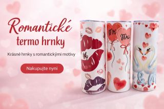 Láska v každém doušku 💖 Romantické termohrnky, které udrží nápoj teplý (nebo studený) a potěší srdce. Ideální dárek pro...