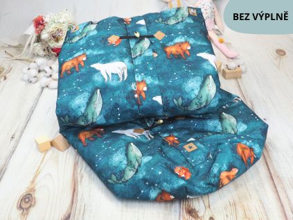 Deka nepadací nepromokavá CELOROČNÍ (Constellation, černý fleece)