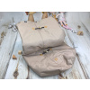 Deka nepadací nepromokavá JARNÍ/PODZIMNÍ (taupe, černý fleece)