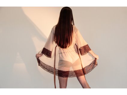 by mooniq kolekcia andromeda valentine luxusny zupan transparentna telova hneda 099