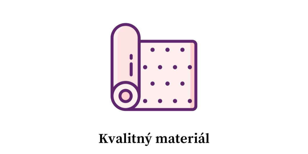 kvalitný materiál, kvalitná látka