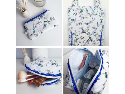 Modrý set taštičiek