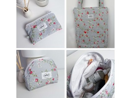 Sivý set taštičiek