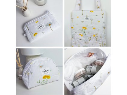 Žltý set taštičiek