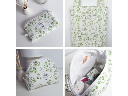 Zelený set taštičiek
