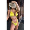 Vrsek od plavek Samet yellow 3