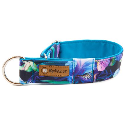Obojek polostahovací Martingale "Blue harmony"