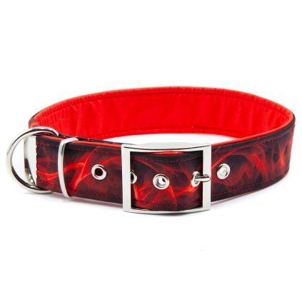 Obojek pro psa 4 cm s přezkou "Red"